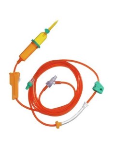 Trusa Infusomat® plus UV-light protect Lines (portocalie)