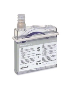 Monoplus C - fir sutura resorbabil, violet, 4/0 USP, 25 m