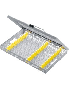 Cos si capac cu maner pentru container sterilizare