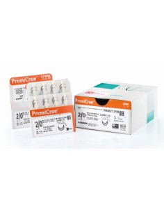 Premicron Green - fire sutura neresorbabile, 2 USP, 75 cm, DS39, cutie 36 fire